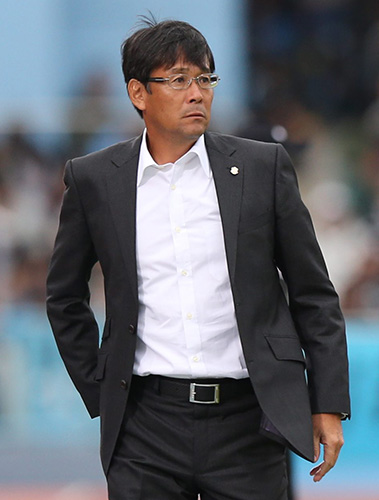 今季限りで退任する磐田の関塚監督