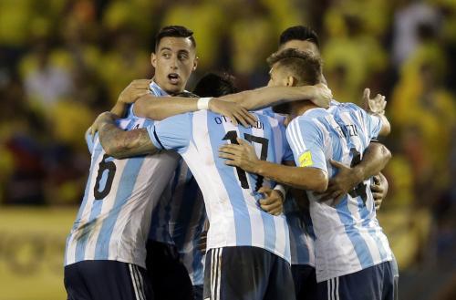 Ｗ杯南米予選で初勝利を挙げたアルゼンチン（ＡＰ）