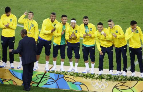 母国開催の五輪で優勝を飾ったブラジル
