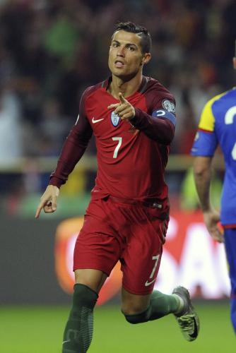 アンドラ戦でゴールを決め喜ぶポルトガル代表ｃ ロナウド ａｐ スポニチ Sponichi Annex サッカー