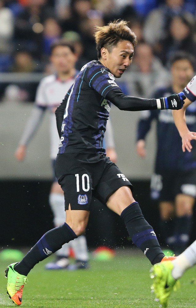 １５年の東アジア杯以来２度目の日本代表選出となったＧ大阪のＭＦ倉田