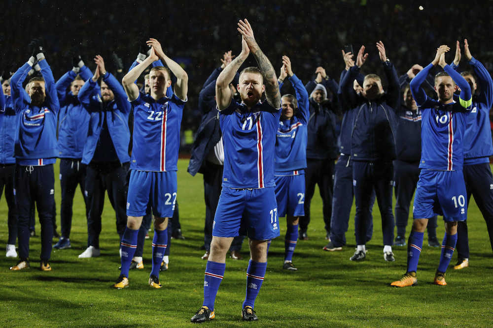 アイスランド 史上最少人口ｗ杯 新宿区と同程度 ３３万人の島国歓喜 スポニチ Sponichi Annex サッカー