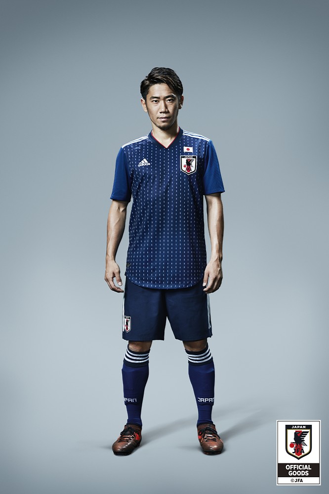 日本代表の新ユニホームを着用した香川真司 スポニチ Sponichi Annex サッカー