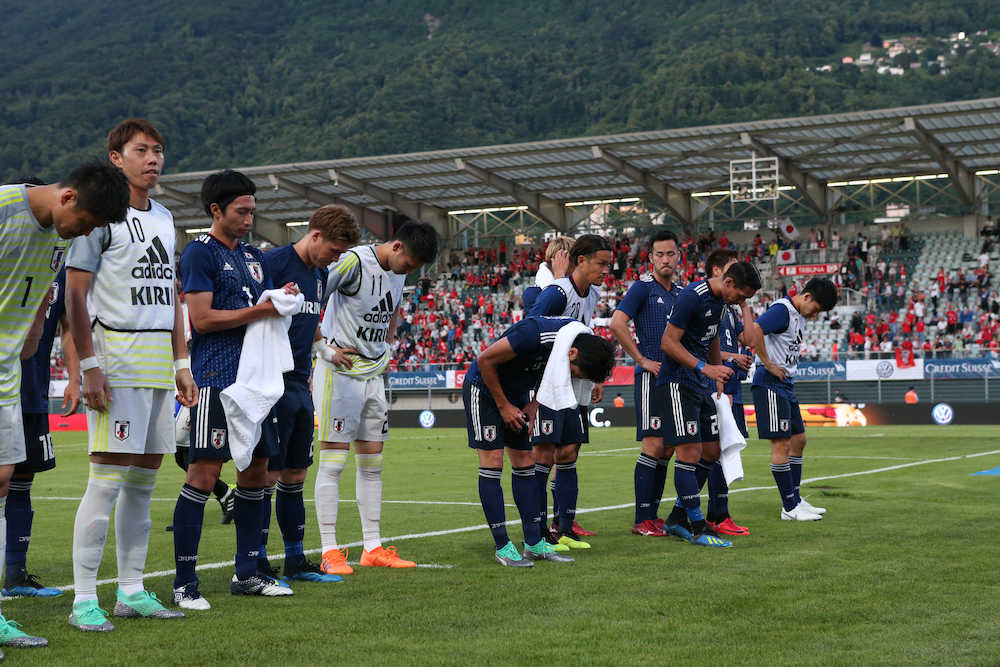 スイスのメディアは日本酷評 一度もチャンスを生かせなかった スポニチ Sponichi Annex サッカー