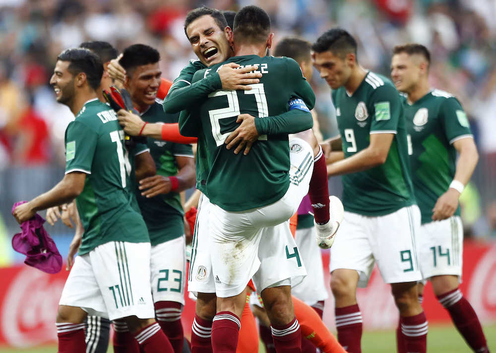 メキシコが金星 前回大会覇者ドイツ下す カウンターからロサノが決勝弾 スポニチ Sponichi Annex サッカー