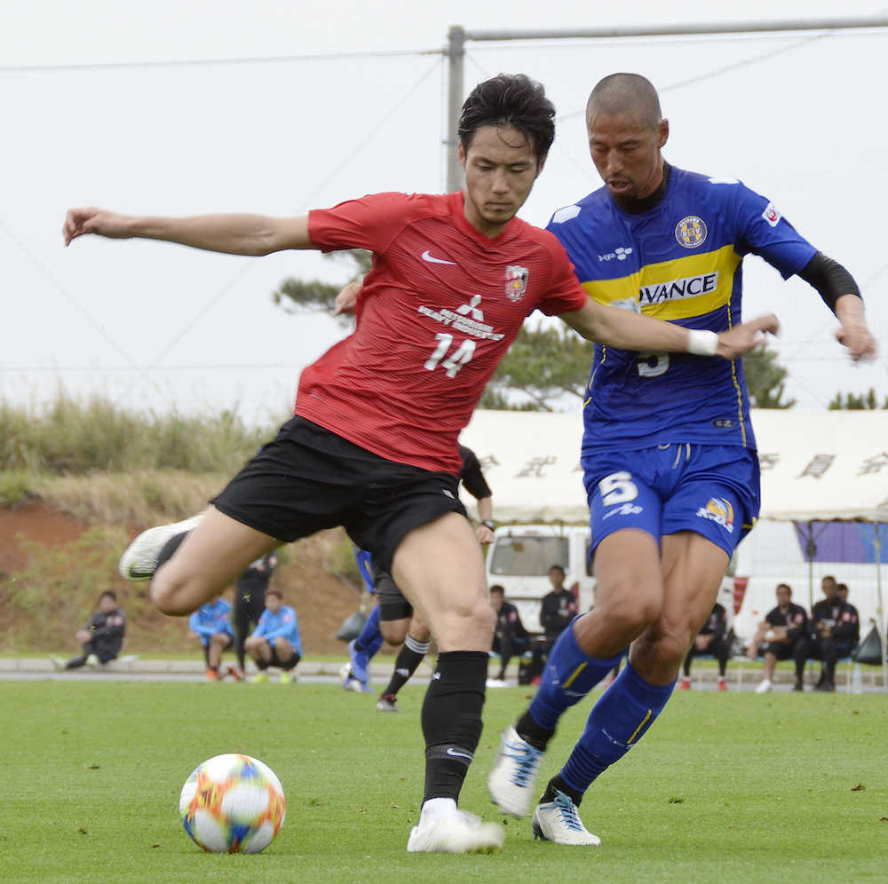 【画像・写真】浦和　新加入の杉本健勇　ノ―ルックアシスト　興梠弾演出「慎三くん見えていた」