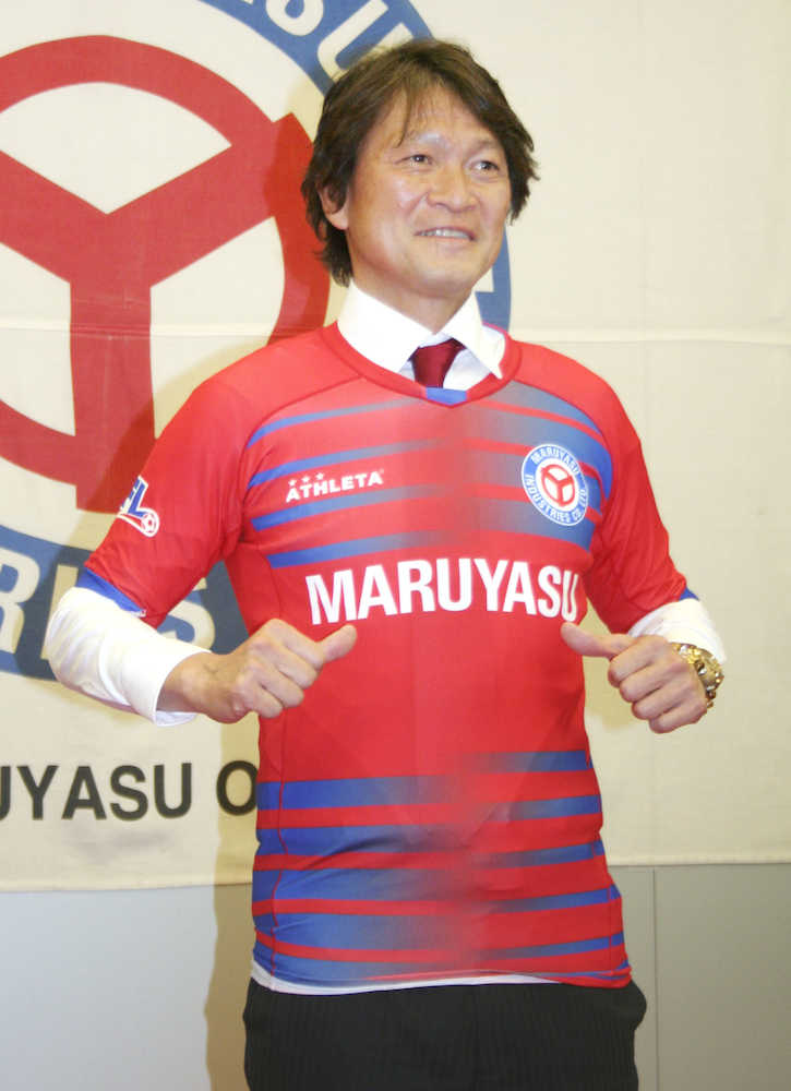 【画像・写真】元代表４９歳森山氏、ＪＦＬマルヤス岡崎で１１年ぶり現役復帰