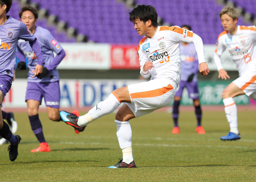 【画像・写真】清水・北川、先制ゴールも白星逃す　代表での雪辱へ「結果を残す」