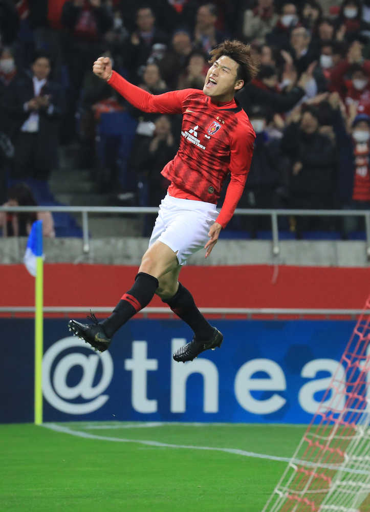 【画像・写真】浦和、今季公式戦初勝利！１９歳・橋岡２発＆槙野どんぴしゃヘッドでＡＣＬ快勝発進