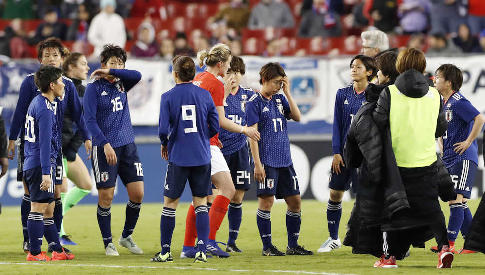 【画像・写真】なでしこ　Ｗ杯前哨戦完敗…１次Ｌ同組イングランドに０―３