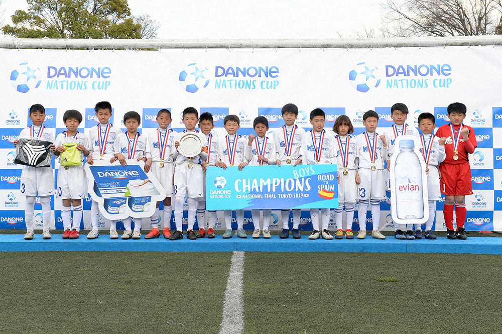 【画像・写真】男子は甲府U―12、女子は千葉中央FCU12ガールズV　ダノンネーションズC　in　JAPAN
