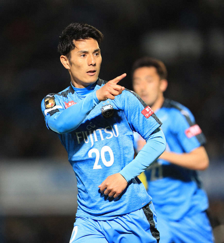 【画像・写真】川崎F知念　5戦連発で令和へ!新婚ホヤホヤ愛妻に歓喜届ける