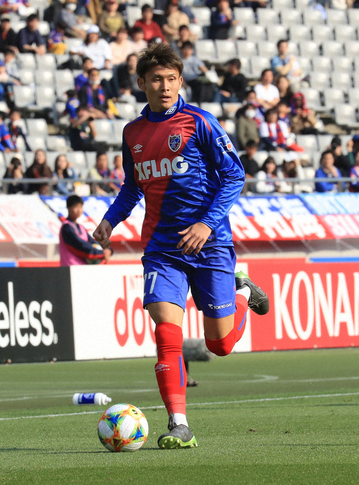 【画像・写真】FC東京・田川亨介　U―20W杯日本代表に選出　A代表入り濃厚の久保は招集外
