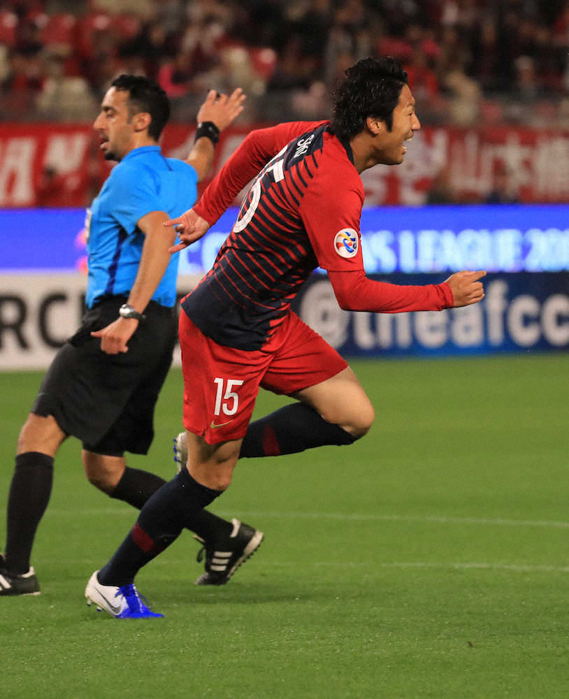 【画像・写真】鹿島・伊藤翔、途中出場で決勝T導く2ゴール「まだGLを突破しただけ」