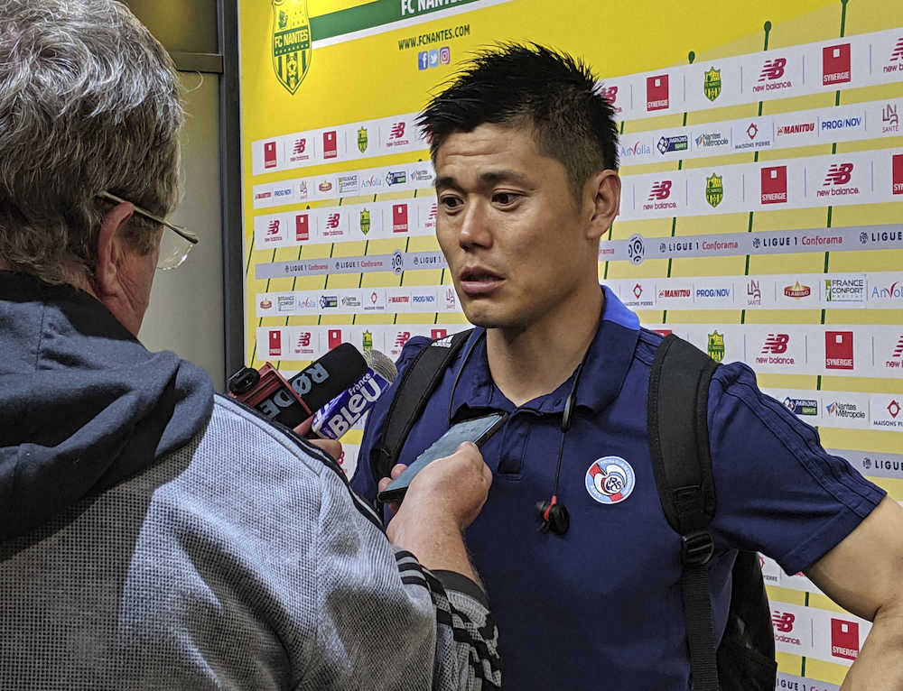 【画像・写真】ストラスブール川島　最終戦で今季初出場、フル出場完封