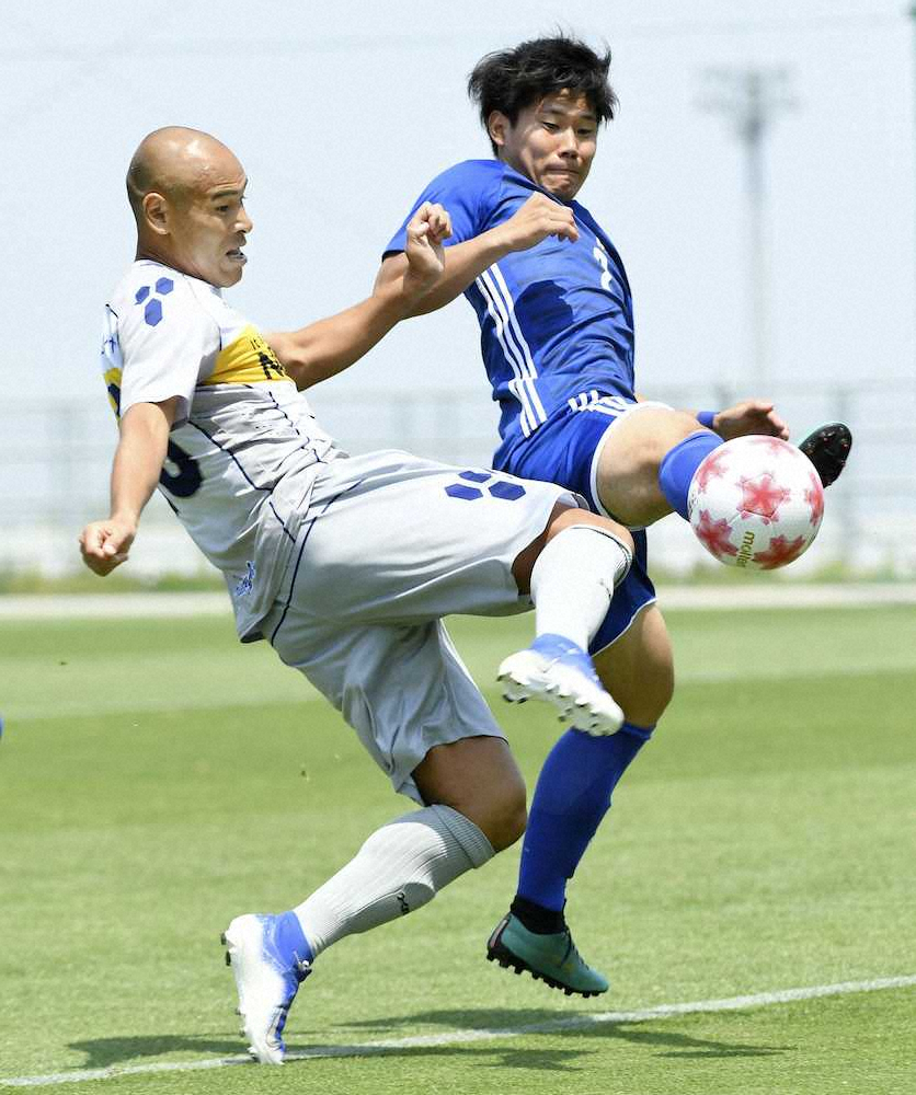 【画像・写真】天皇杯初出場の沖縄SV　高原弾で2回戦へ　法大も白星
