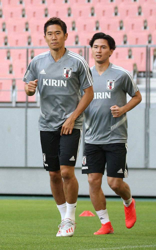【画像・写真】香川、久保との競演心待ち「ピッチ入れば年齢関係ない」