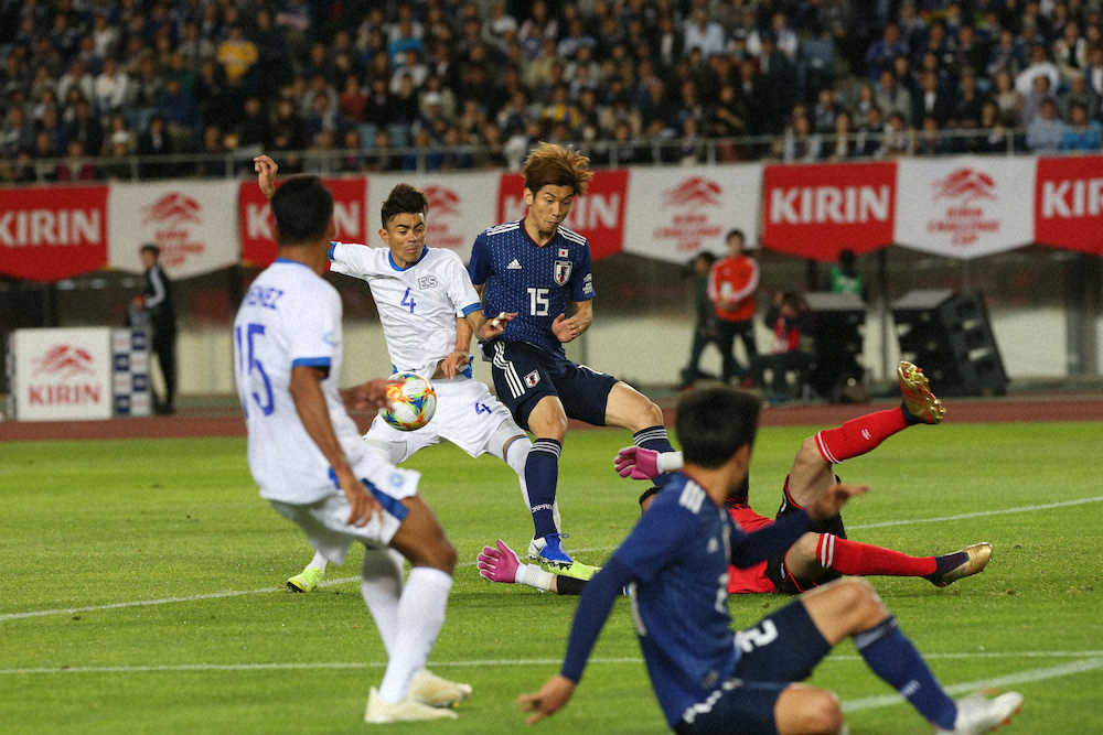【画像・写真】森保J、令和初勝利！18歳久保がA代表デビューで見せ場　前半に永井が爆発2ゴール