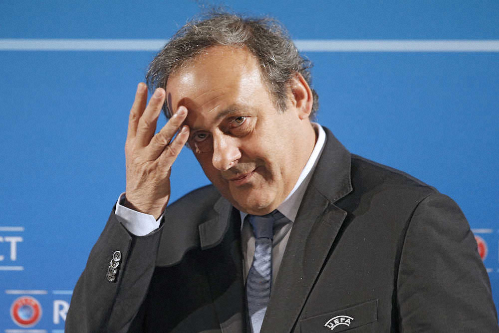 【画像・写真】プラティニ氏　2022年W杯の招致を巡る贈収賄容疑で身柄拘束