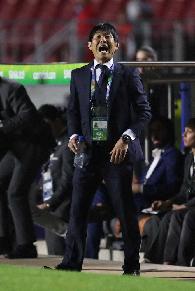 【画像・写真】森保ジャパン、チリに4失点の大敗…東京五輪世代の現実「受け止めないといけない」