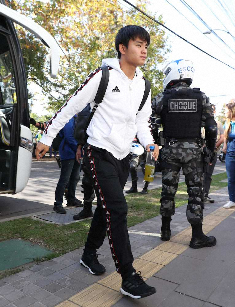 【画像・写真】森保J　第2戦ウルグアイ戦向け調整　久保らチリ先発組はリカバリー専念