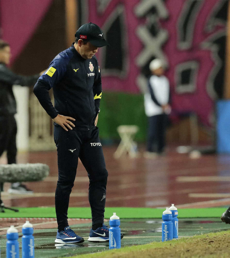 【画像・写真】名古屋、4連敗で8戦連続未勝利…風間監督進退問題も