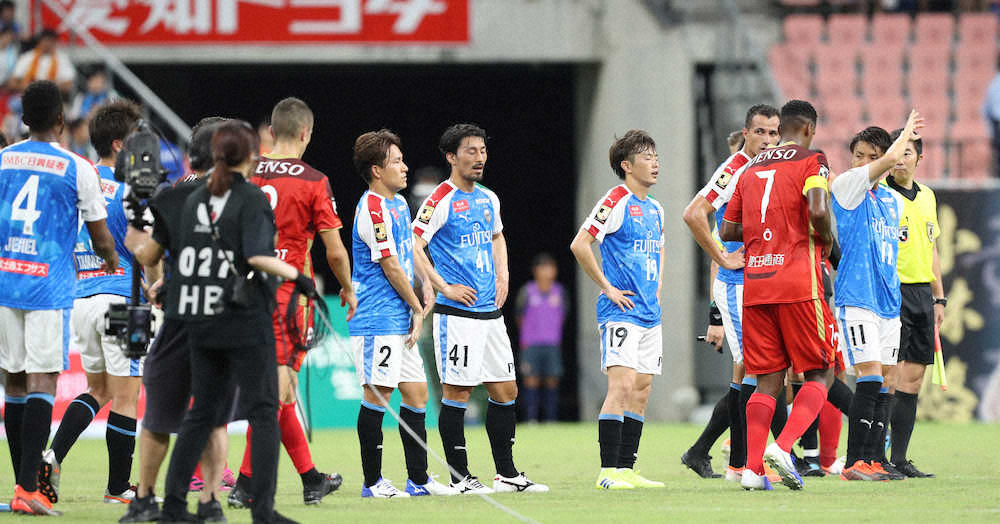【画像・写真】川崎F　10戦勝ちなしの名古屋に完敗…復帰のはずが大島欠場響く
