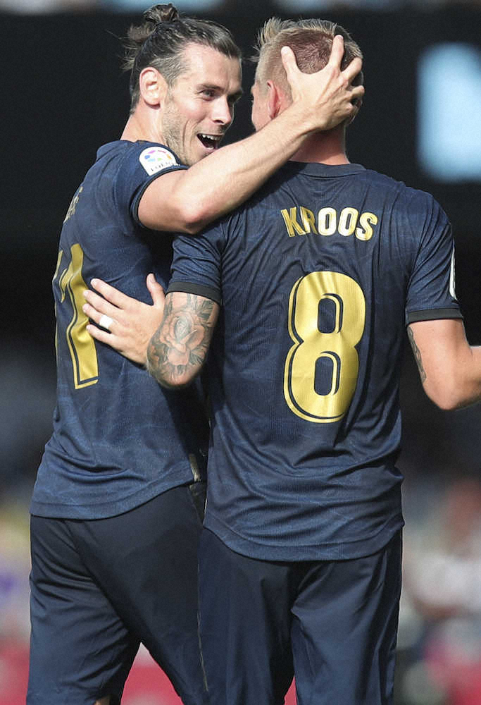 【画像・写真】レアル白星発進!ベールが先発で先制点アシスト　モドリッチ退場もクロース＆バスケスが加点