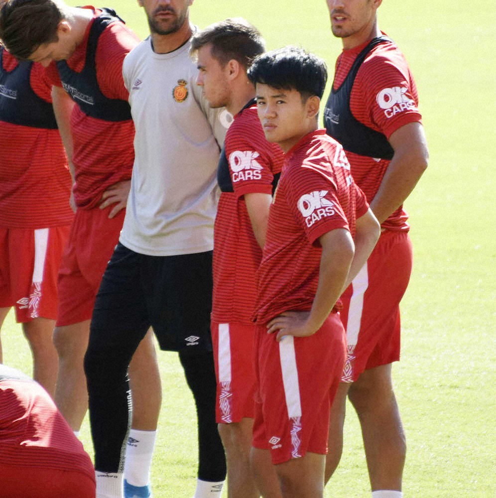 【画像・写真】マジョルカ久保　25日デビューへ　CEO「攻撃補強に最適」出場へ書類急ピッチ