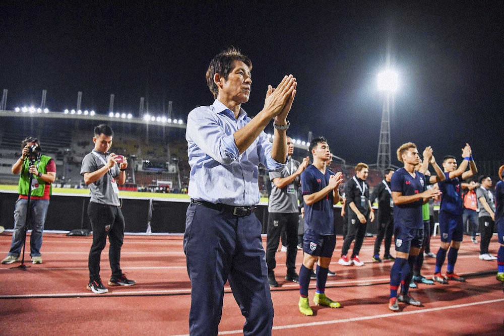 【画像・写真】タイ西野監督初陣　本拠でベトナムとスコアレスドロー