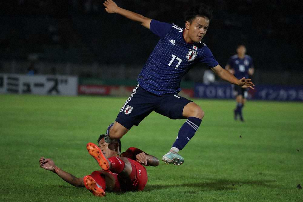 【画像・写真】久保　次こそ決める!18歳98日最年少出場、足裏パスで好機演出