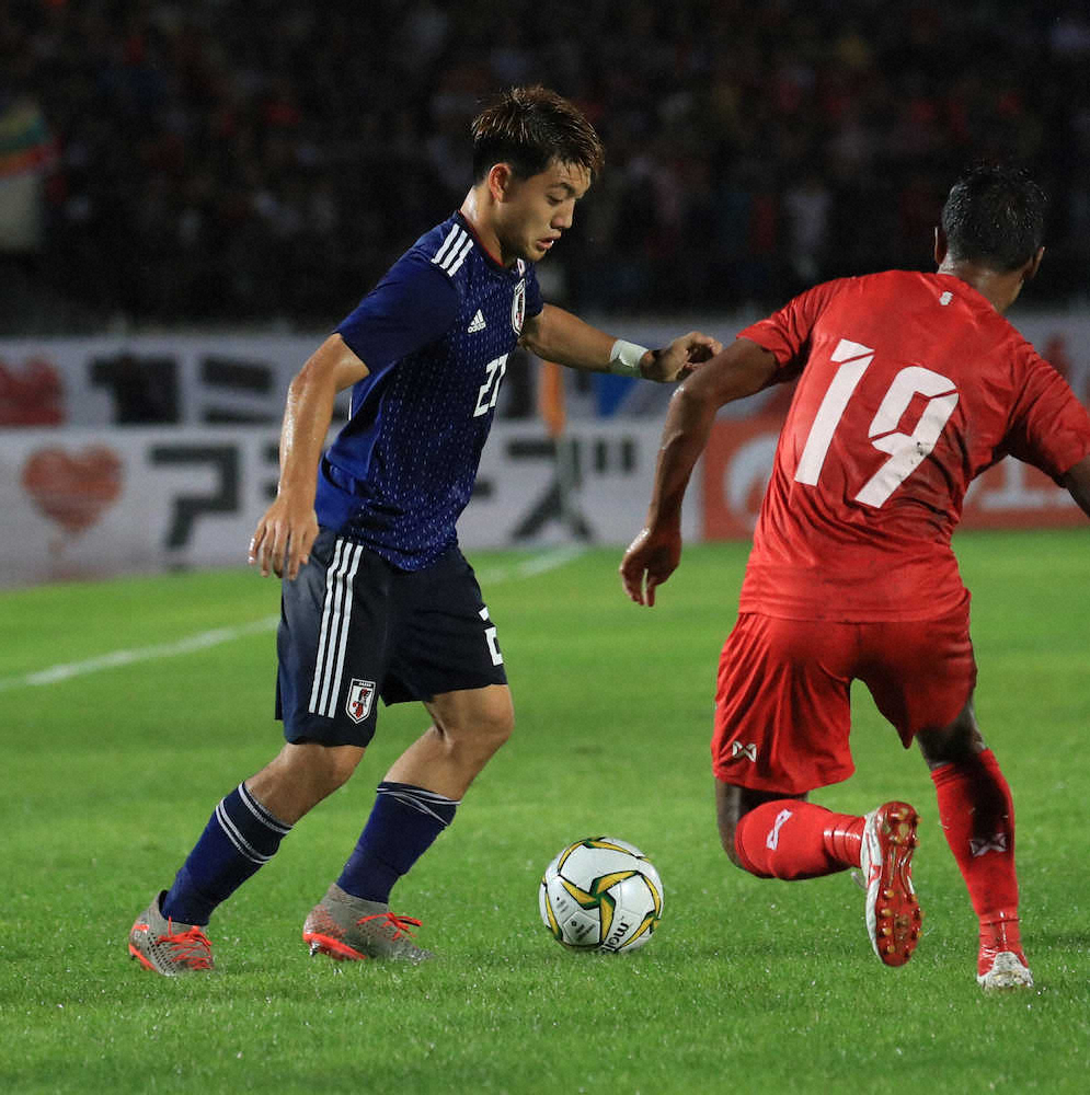 【画像・写真】2点絡んだ!堂安　先制弾も起点「練習していた形」