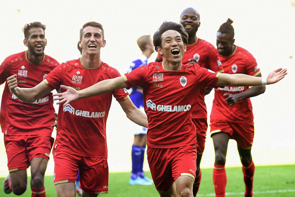 【画像・写真】アントワープ三好　鮮烈デビュー弾!途中出場で左足ズドン「一歩進めた」