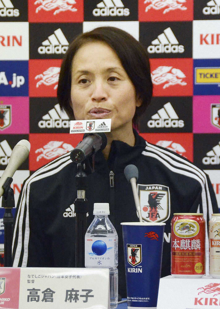 【画像・写真】なでしこ6日にカナダ戦　高倉監督「東京五輪に前進できれば」