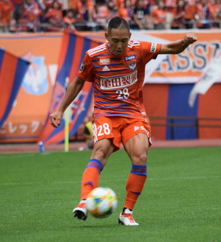 【画像・写真】新潟・早川　白血病乗り越え1287日ぶり復帰　涙のフル出場「ただいま」