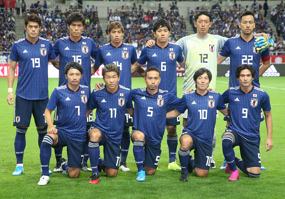 サッカー日本代表（写真は10月10日のモンゴル戦）