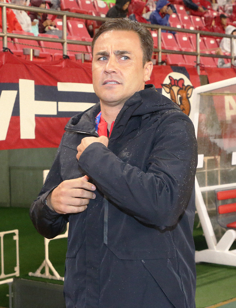 【画像・写真】広州恒大・カンナバロ監督　逆転突破に自信「勝つ心を持たないといけない」