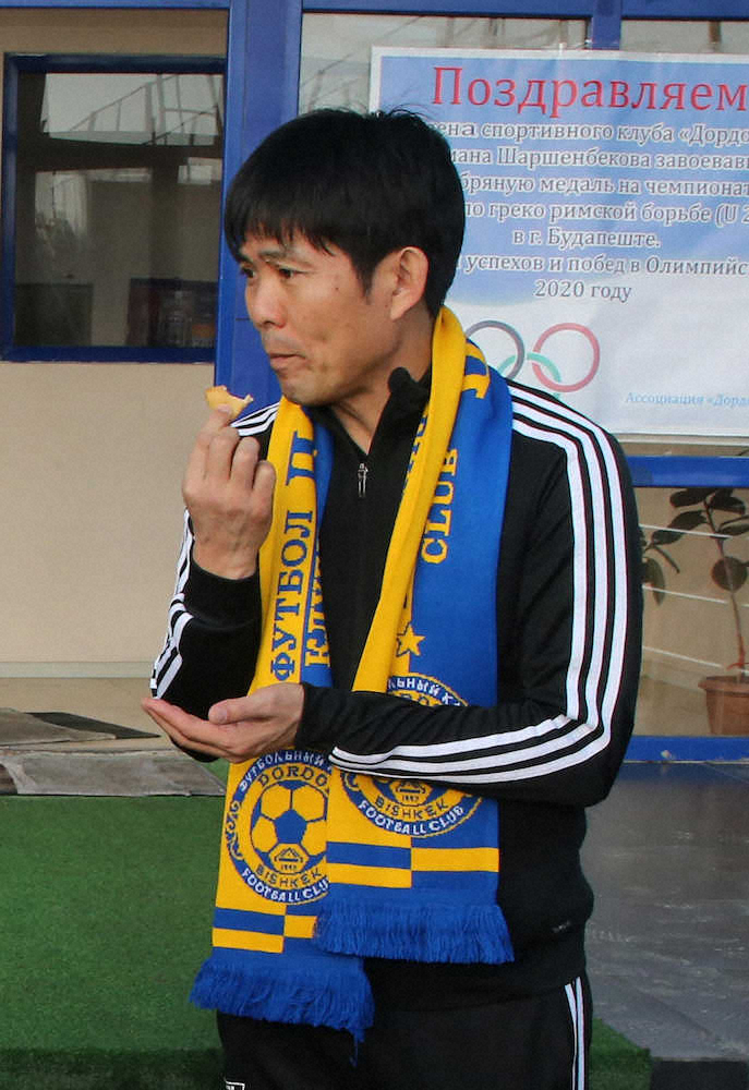 【画像・写真】森保監督、キルギス戦へ「日本の層の厚さを示すチャンス」