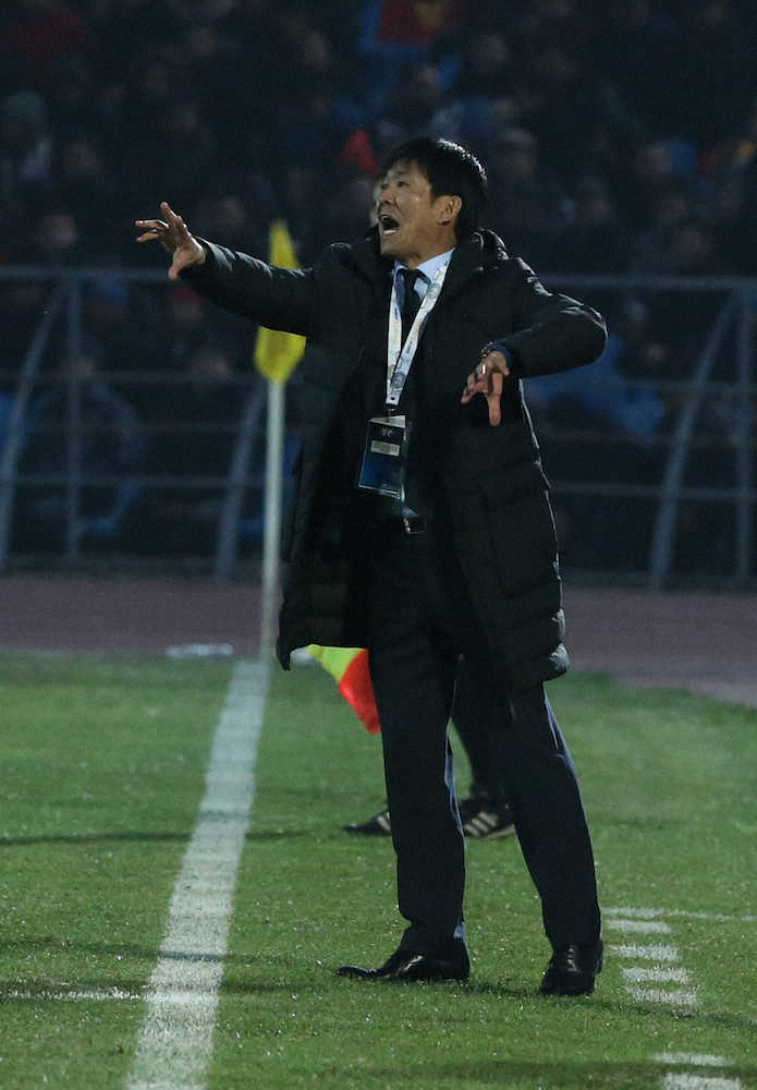 【画像・写真】森保監督、完全アウェーでの完封勝ちに「選手たちがタフに戦い続けてくれた」