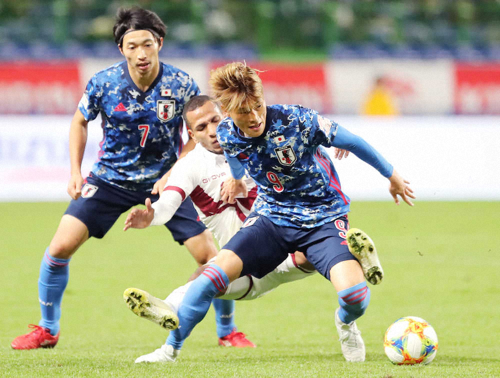 【画像・写真】“初陣”古橋、悔しさが収穫　後半開始から右MFで出場し手応え