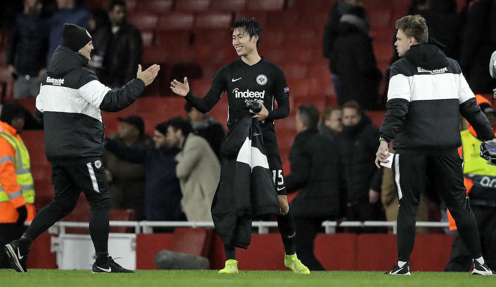 【画像・写真】鎌田　アーセナルから2発!逆転勝利に喜び「忘れられないゴールになる」