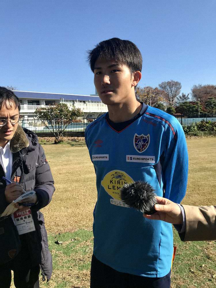 FC東京の日本代表DF渡辺剛