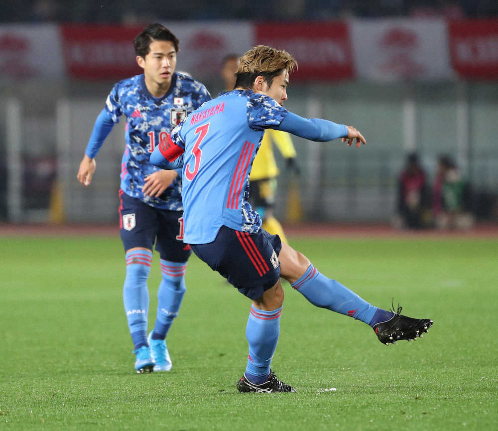 【画像・写真】U―22代表、最多9発圧勝で令和元年白星締め　中山スーパーFK　安部初得点　旗手は3分で2ゴール