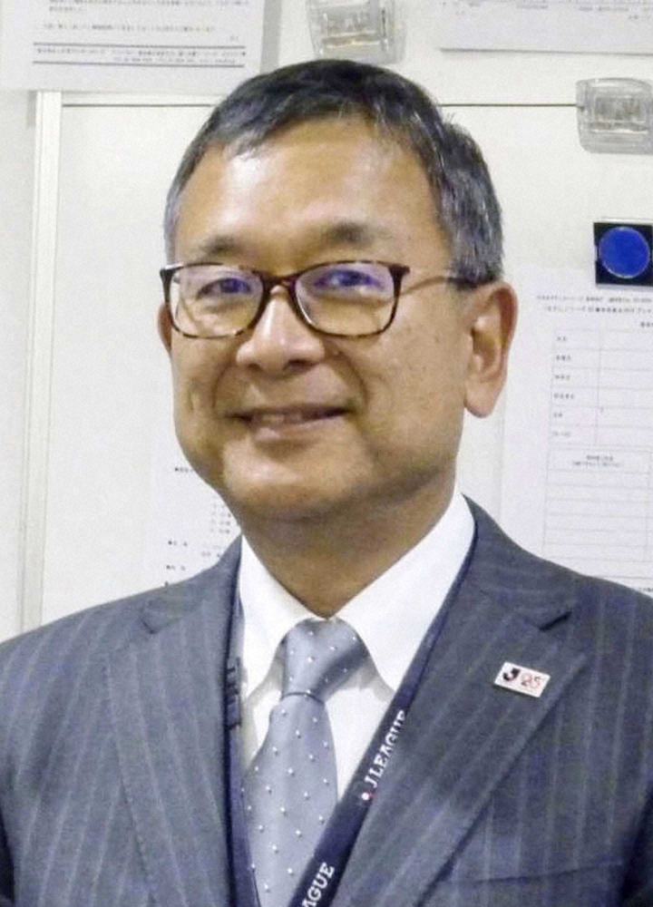 【画像・写真】Jリーグ　村井チェアマン　4期目再任承認「本丸のフットボールに関わることに本腰入れたい」