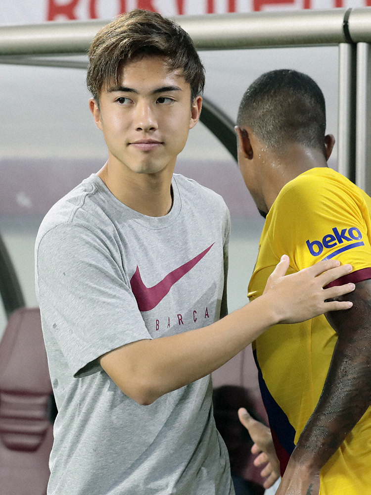 【画像・写真】バルセロナB安部　右足大腿二頭筋の腱断裂…11日に手術、東京五輪出場に影響も