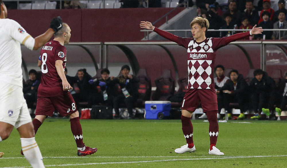 【画像・写真】日本人初の快挙!神戸FW小川　鮮烈ACLハットデビュー　文句なしMOM