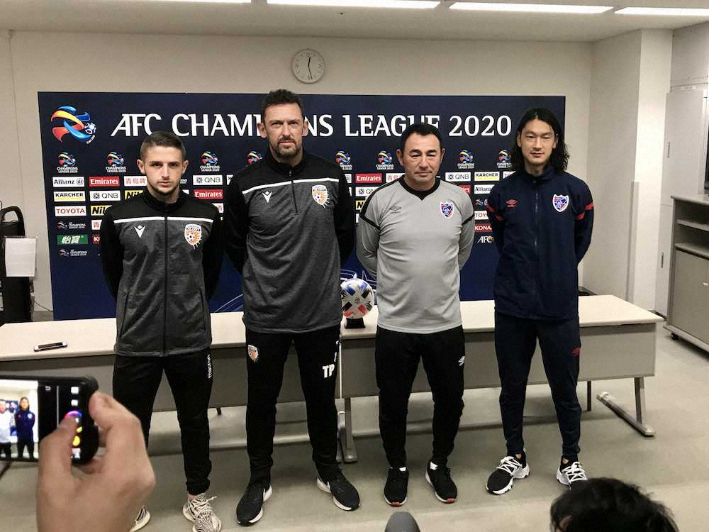 【画像・写真】ACL初出場パース　ポポビッチ監督、相手分析に自信「対策は十分」