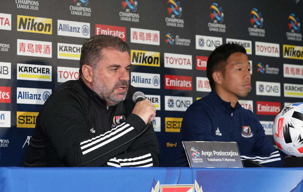 【画像・写真】横浜・ポステコグルー監督　ACL連勝へ「いいコンディション」
