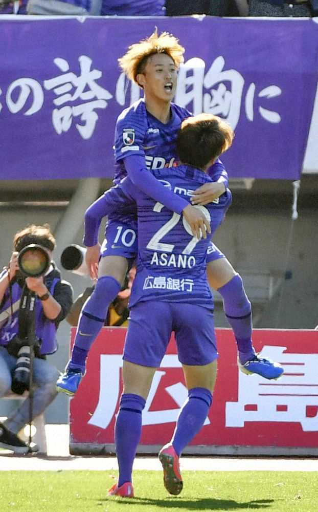 【画像・写真】広島　森島エース自覚弾！左足一発「いいスタート切れた」