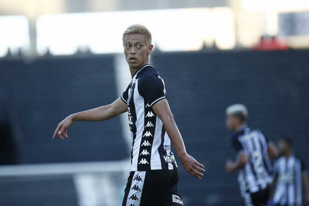 【画像・写真】ボタフォゴ本田　通算100点目メモリアルデビュー弾!王国ブラジルでもオーラ発揮“王様PK”